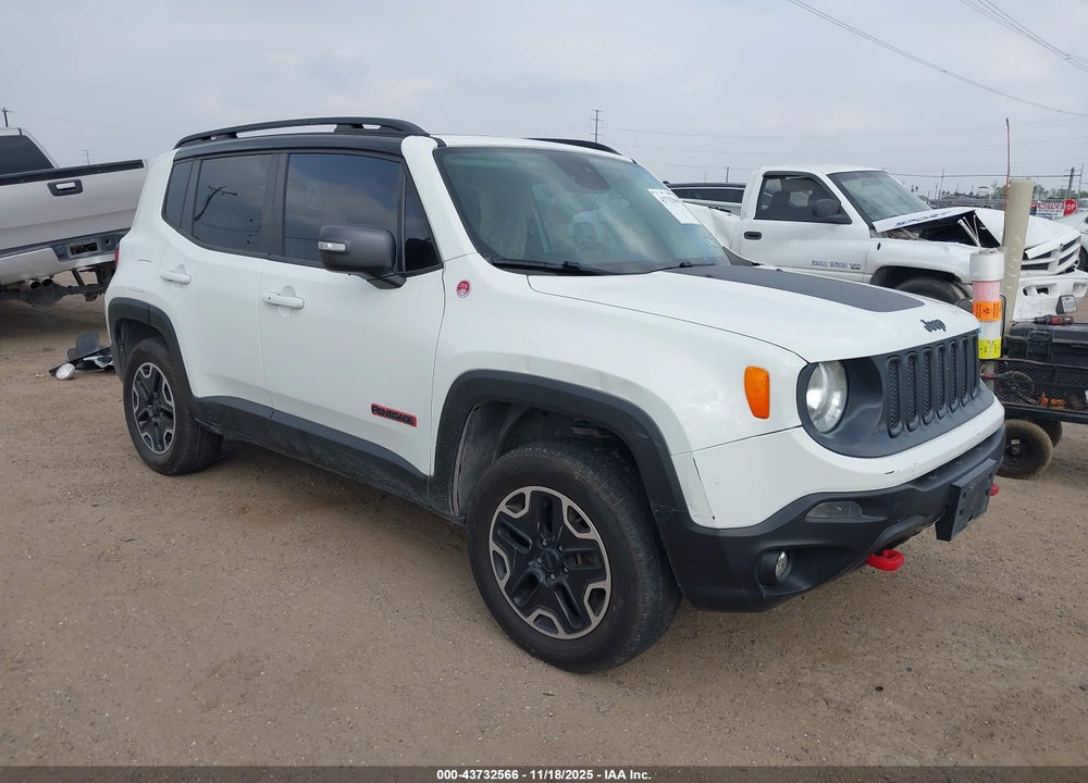 2016 JEEP RENEGADE TRAILHAWK VIN: ZACCJBCT7GPD74380