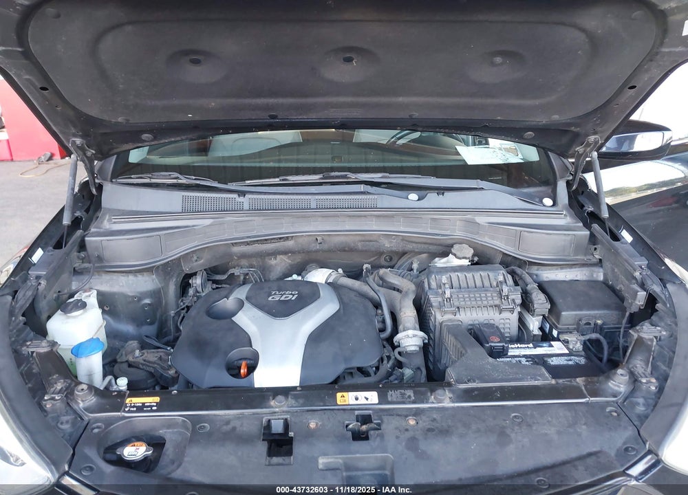 2013 HYUNDAI SANTA FE SPORT 2.0T VIN: 5XYZUDLAXDG098025