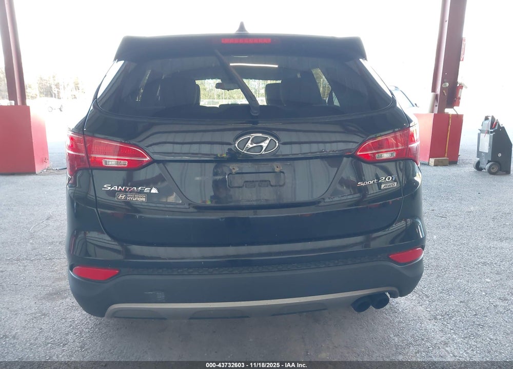 2013 HYUNDAI SANTA FE SPORT 2.0T VIN: 5XYZUDLAXDG098025