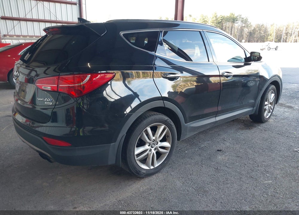 2013 HYUNDAI SANTA FE SPORT 2.0T VIN: 5XYZUDLAXDG098025