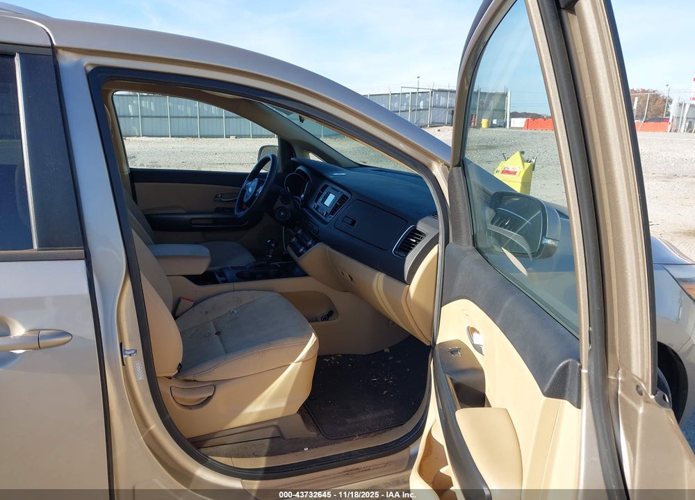 2015 KIA SEDONA LX VIN: KNDMB5C15F6043946