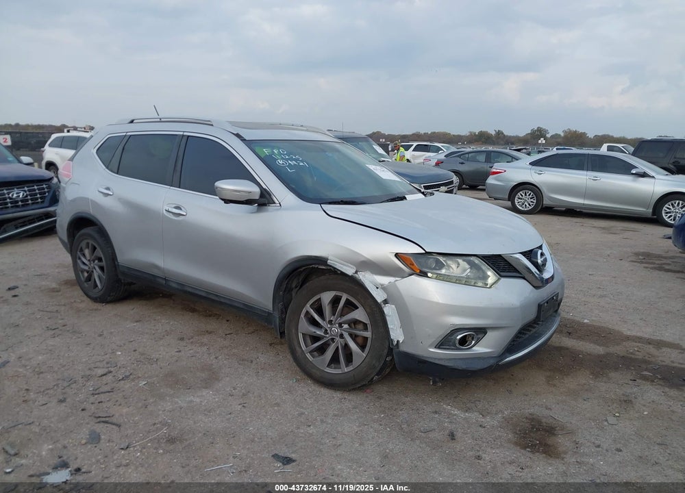 2016 NISSAN ROGUE SL VIN: 5N1AT2MVXGC870825
