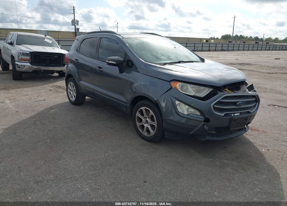 2018 FORD ECOSPORT SE VIN: MAJ3P1TE5JC185755