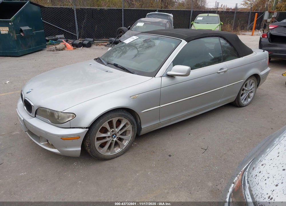 2005 BMW 330CI VIN: WBABW53415PL52602