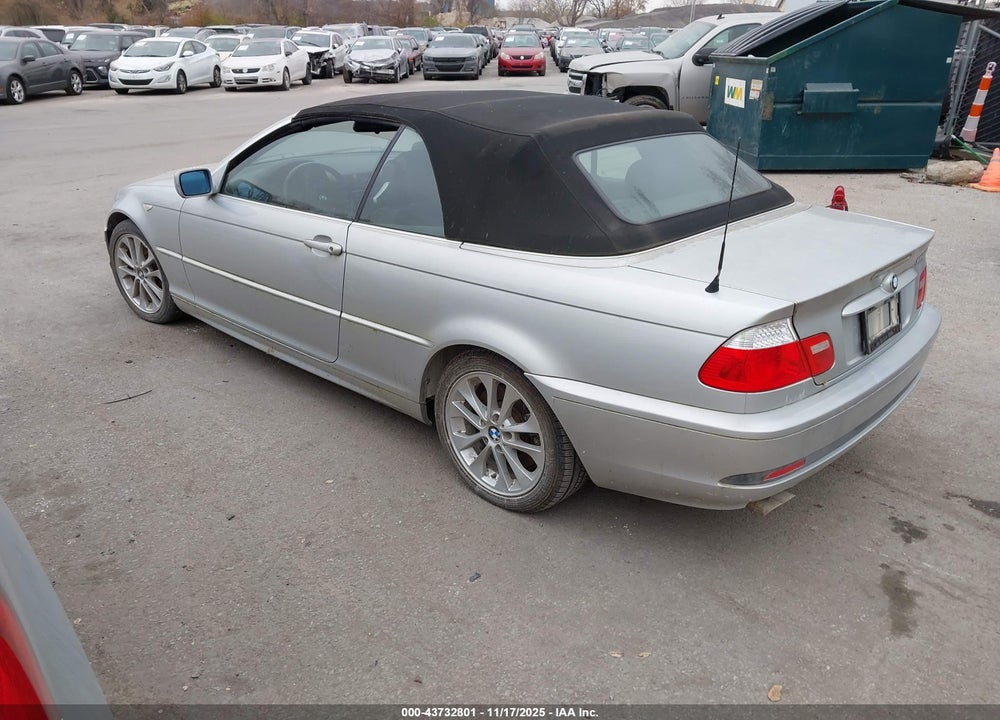 2005 BMW 330CI VIN: WBABW53415PL52602