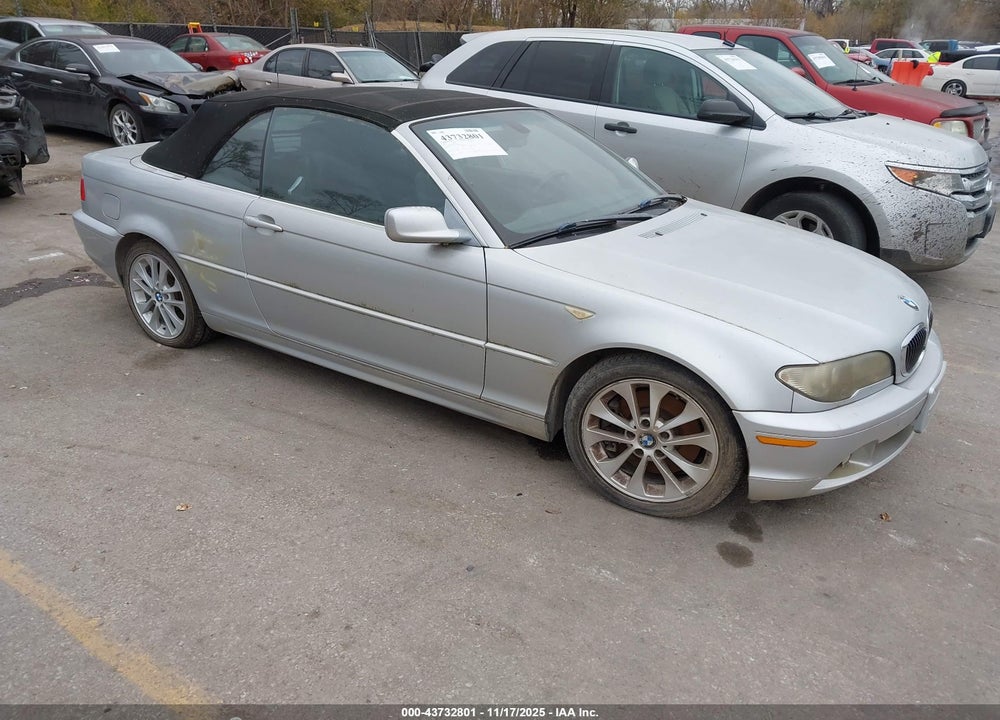 2005 BMW 330CI VIN: WBABW53415PL52602