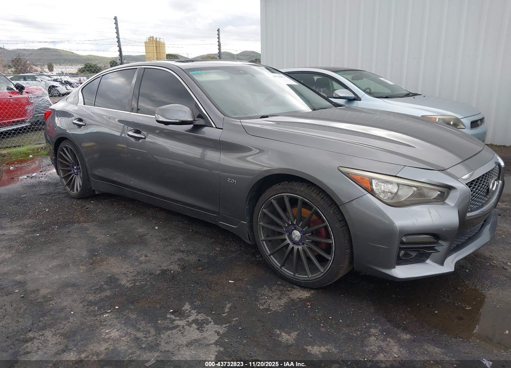 2017 INFINITI Q50 2.0T PREMIUM VIN: JN1CV7AP0HM640123