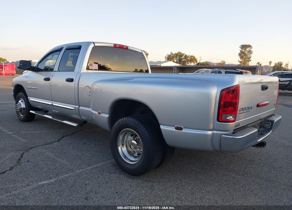 2004 DODGE RAM 3500 SLT/LARAMIE VIN: 3D7MA48C34G229056