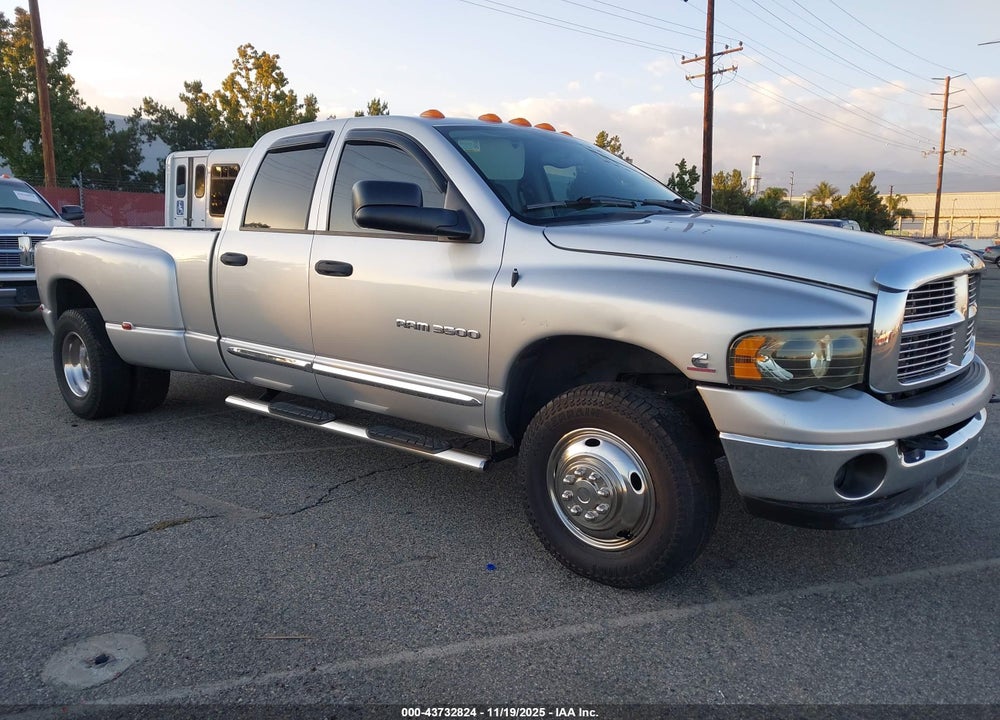 2004 DODGE RAM 3500 SLT/LARAMIE VIN: 3D7MA48C34G229056