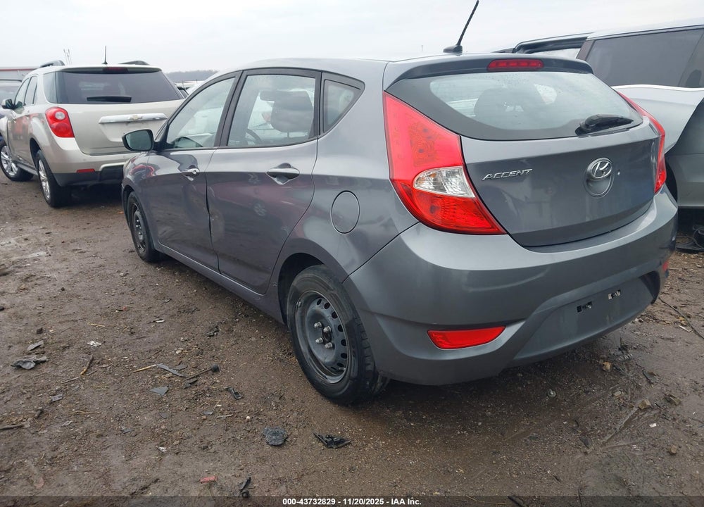 2017 HYUNDAI ACCENT SE VIN: KMHCT5AE7HU341035