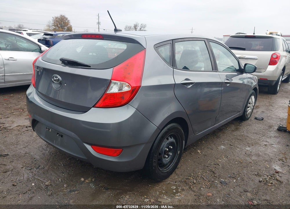 2017 HYUNDAI ACCENT SE VIN: KMHCT5AE7HU341035