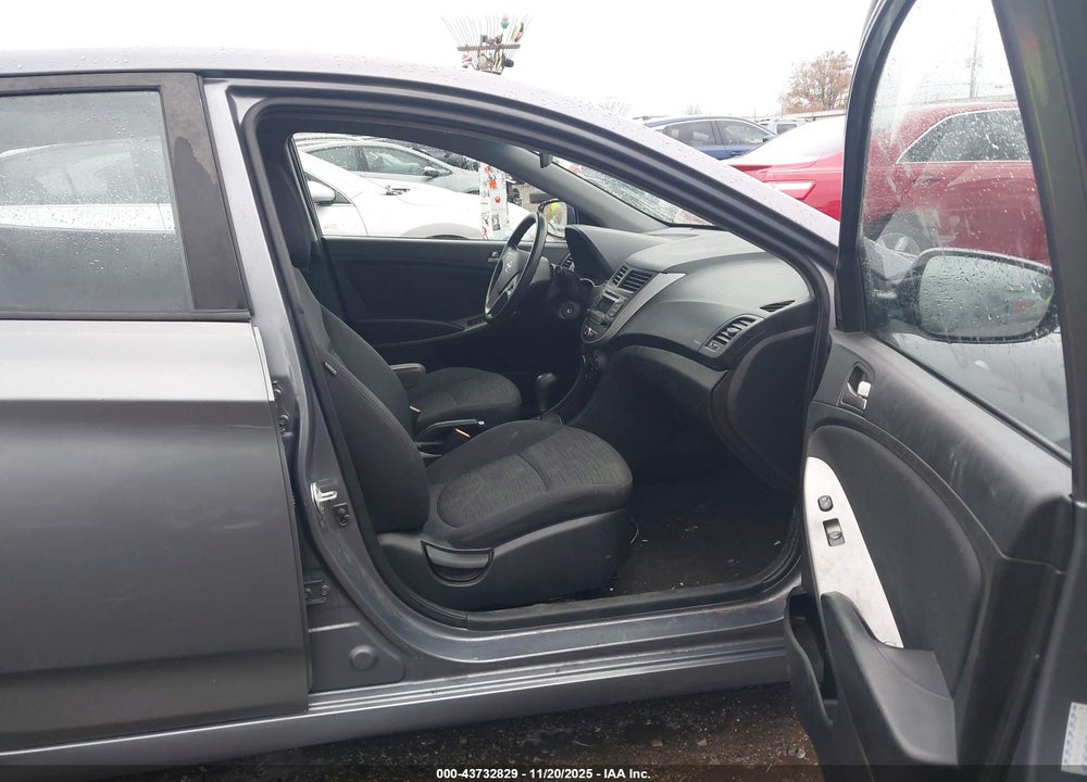 2017 HYUNDAI ACCENT SE VIN: KMHCT5AE7HU341035