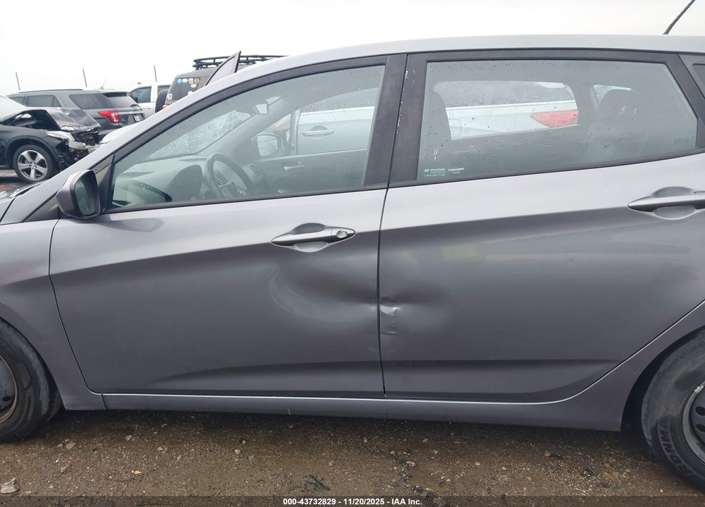 2017 HYUNDAI ACCENT SE VIN: KMHCT5AE7HU341035