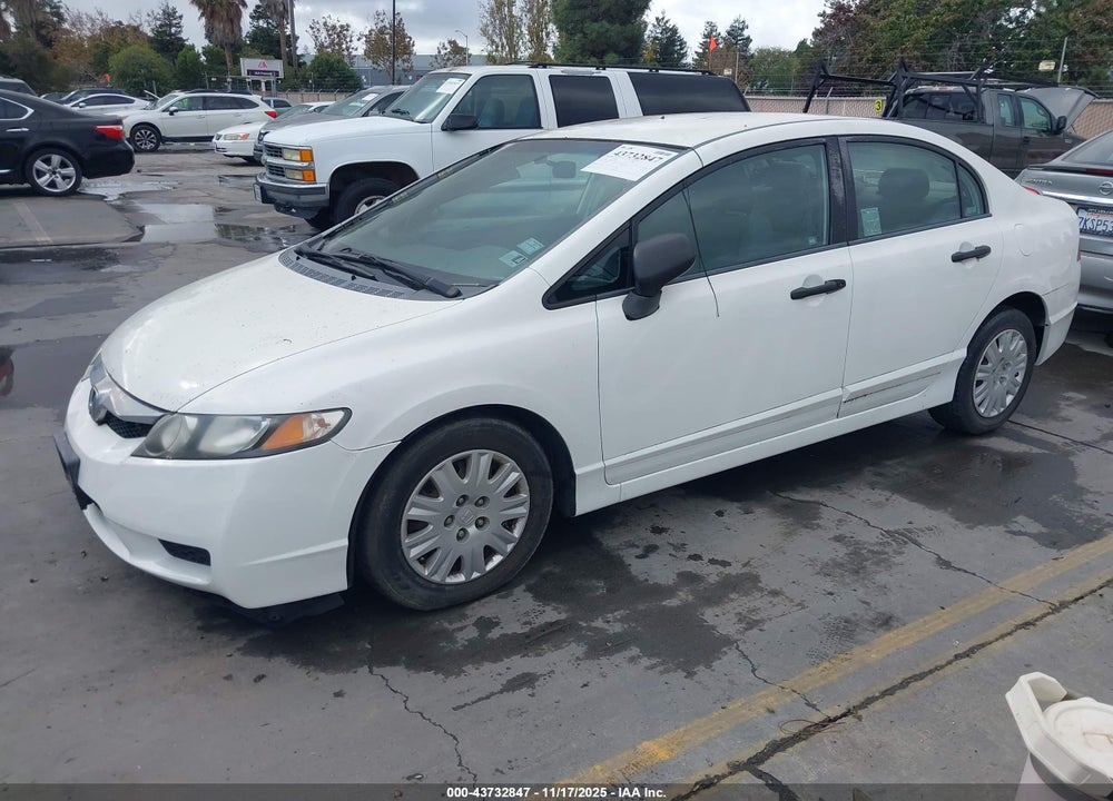 2009 HONDA CIVIC VP VIN: 2HGFA16399H353295