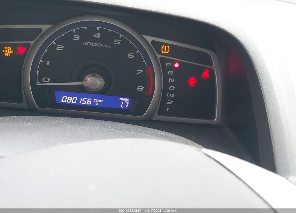 2009 HONDA CIVIC VP VIN: 2HGFA16399H353295