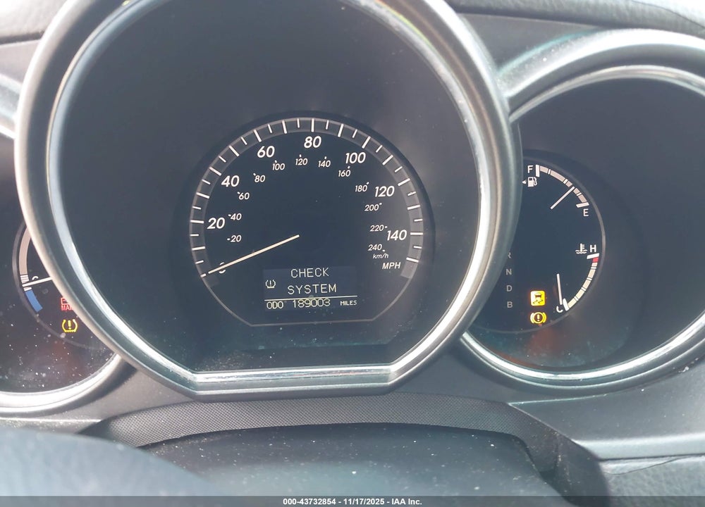 2007 LEXUS RX 400H VIN: JTJHW31U372025426