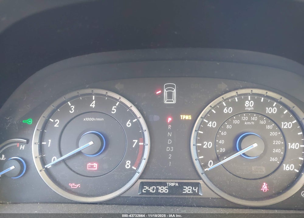 2012 HONDA CROSSTOUR VIN: 5J6TF2H55CL008261