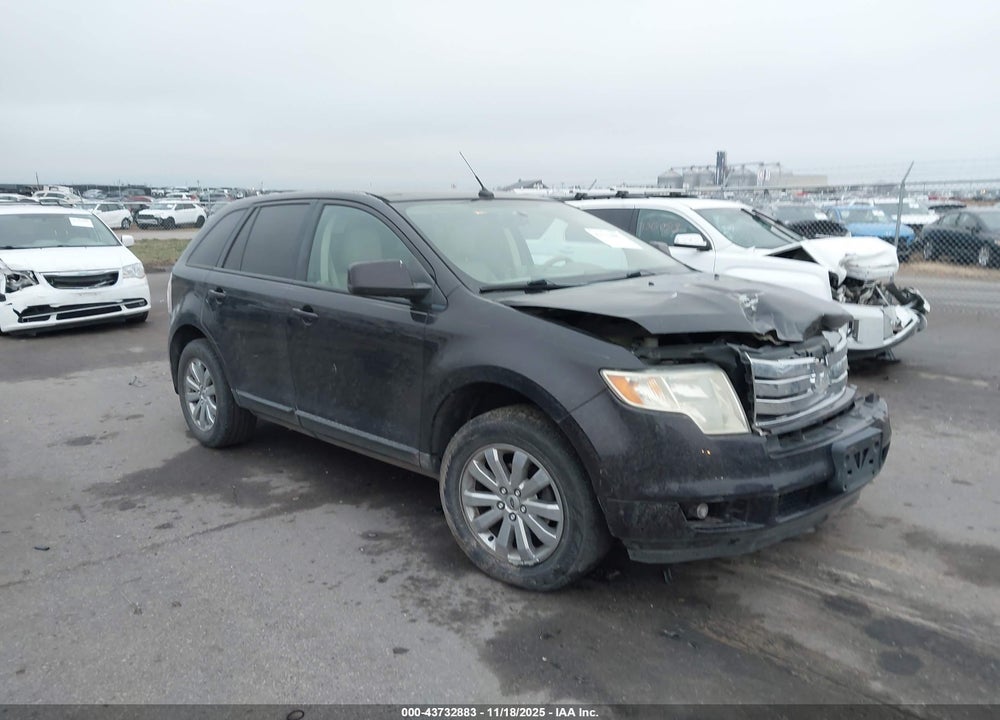 2007 FORD EDGE SEL VIN: 2FMDK38C87BA84133