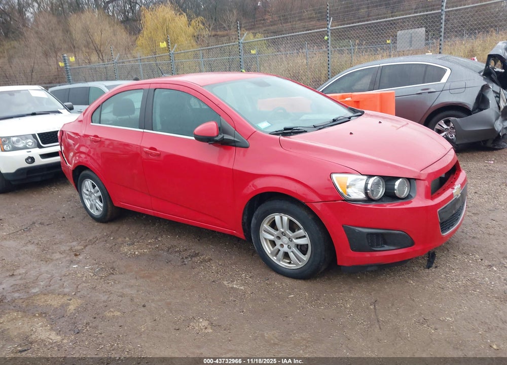 2013 CHEVROLET SONIC LT AUTO VIN: 1G1JC5SB6D4151083
