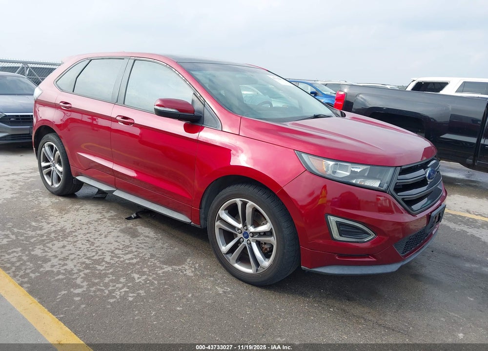 2015 FORD EDGE SPORT VIN: 2FMTK4AP7FBB67095