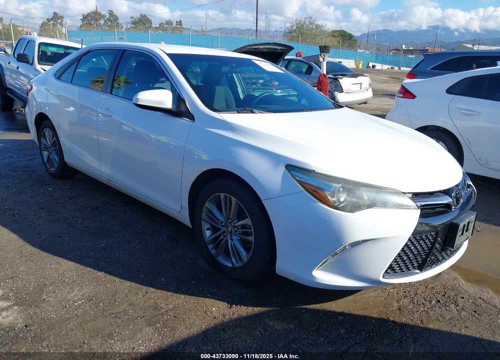 2016 TOYOTA CAMRY SE VIN: 4T1BF1FKXGU230939