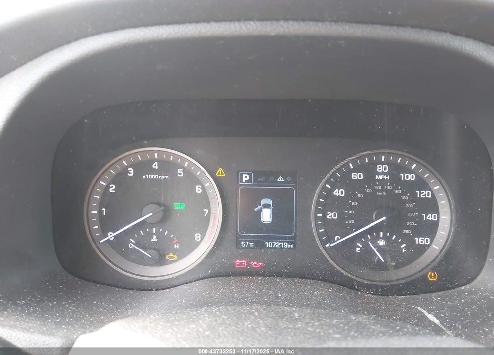 2016 HYUNDAI TUCSON SE VIN: KM8J33A43GU157115