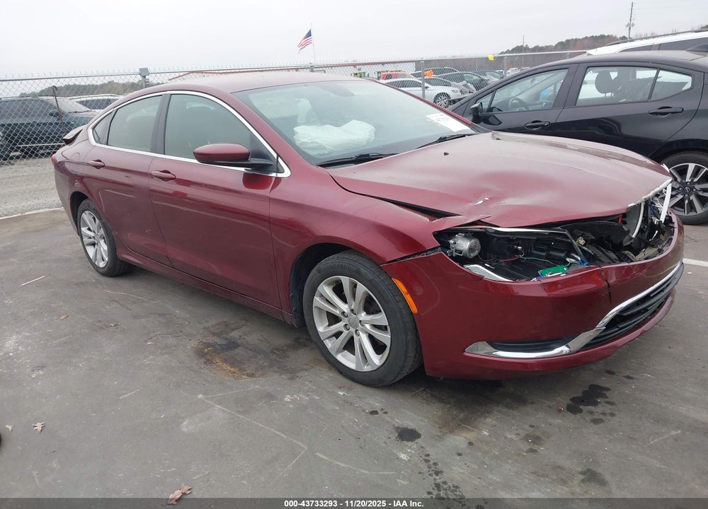 2015 CHRYSLER 200 LIMITED VIN: 1C3CCCAB5FN713112
