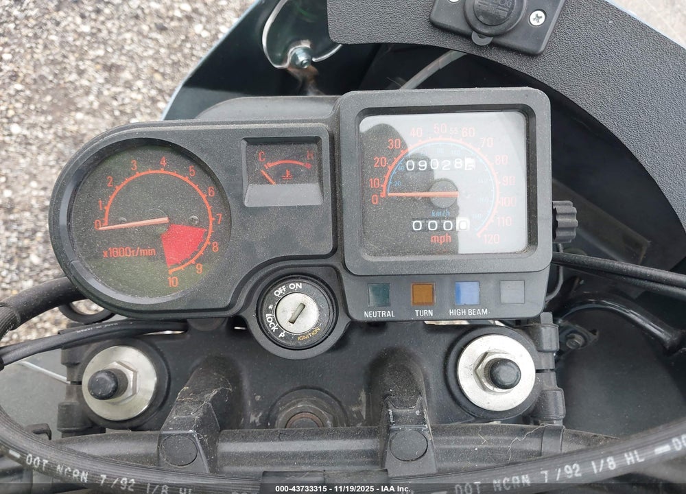 1993 KAWASAKI KL650 VIN: JKAKLEA17PA026338