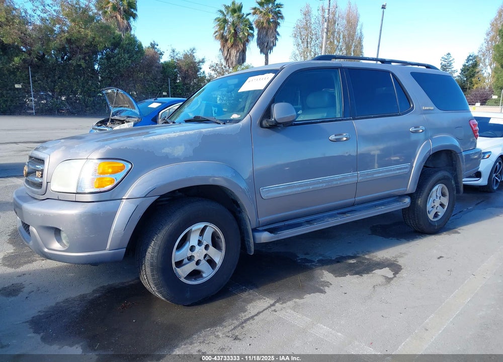 2001 TOYOTA SEQUOIA LIMITED V8 VIN: 5TDBT48A91S043075
