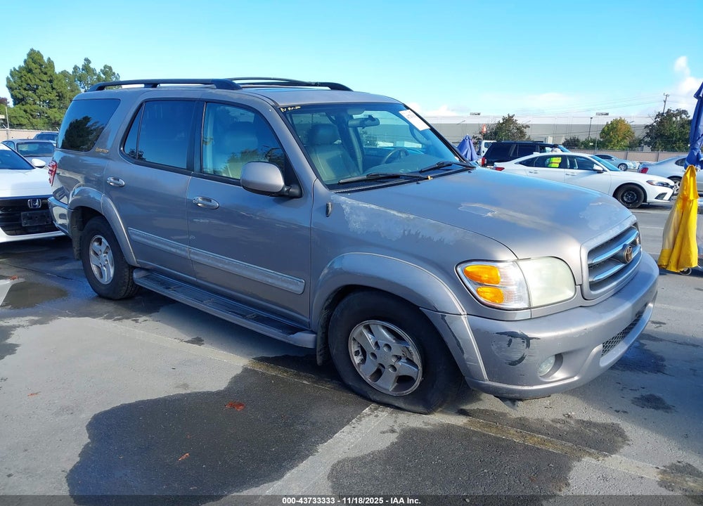 2001 TOYOTA SEQUOIA LIMITED V8 VIN: 5TDBT48A91S043075