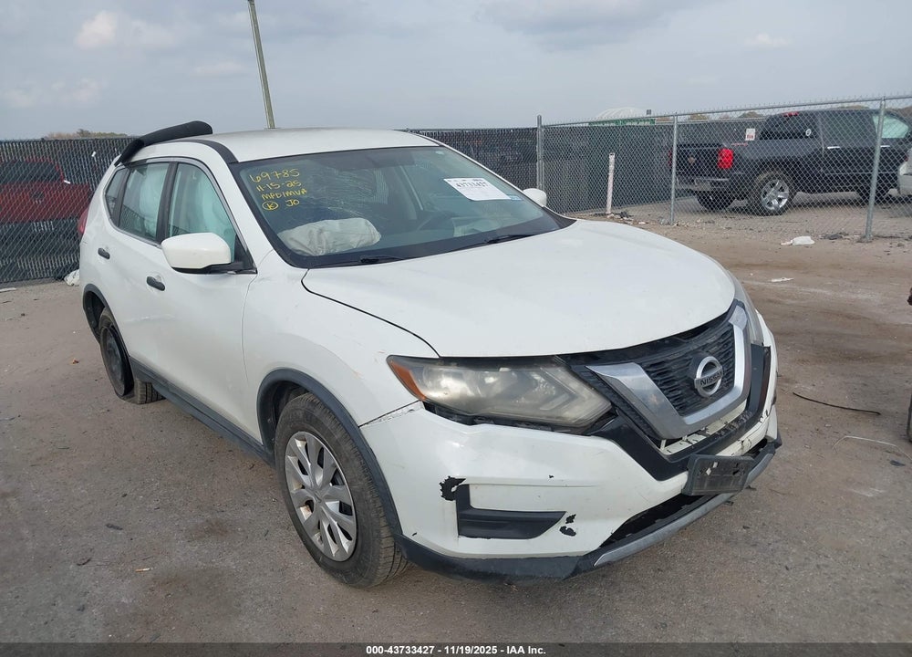 2017 NISSAN ROGUE S VIN: KNMAT2MT9HP525962