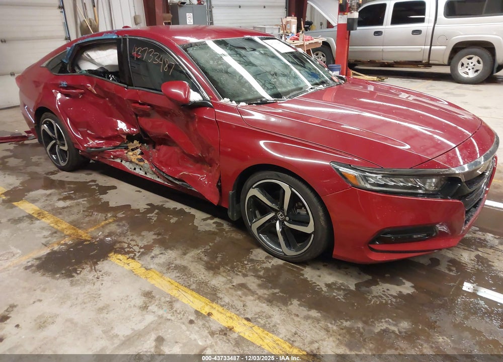 2019 HONDA ACCORD SPORT VIN: 1HGCV1F3XKA109912