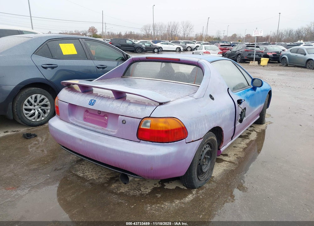 1993 HONDA CIVIC DEL SOL SI VIN: JHMEH6265PS008949