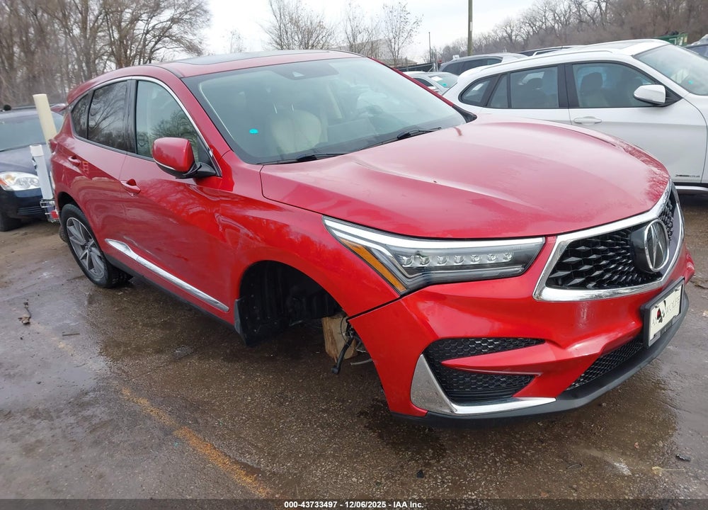 2019 ACURA RDX TECHNOLOGY PACKAGE VIN: 5J8TC2H59KL043920