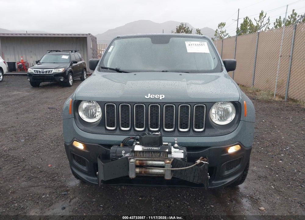 2018 JEEP RENEGADE SPORT 4X4 VIN: ZACCJBAH8JPJ00480