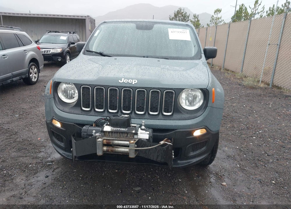 2018 JEEP RENEGADE SPORT 4X4 VIN: ZACCJBAH8JPJ00480