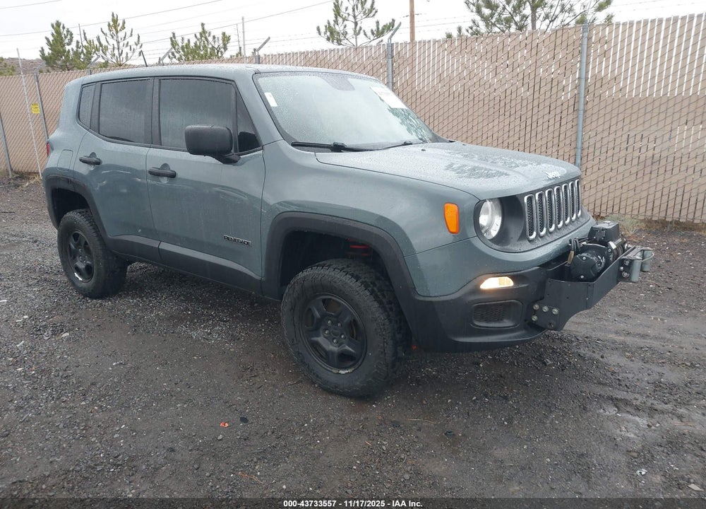 2018 JEEP RENEGADE SPORT 4X4 VIN: ZACCJBAH8JPJ00480