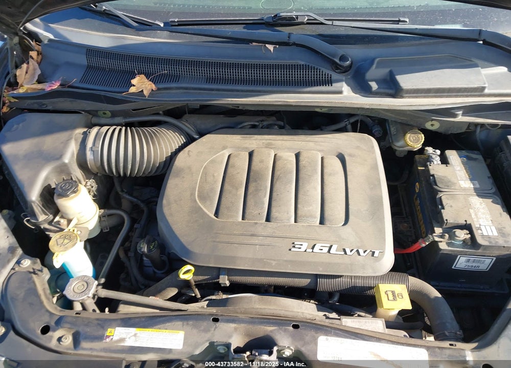 2011 DODGE GRAND CARAVAN MAINSTREET VIN: 2D4RN3DG5BR663853
