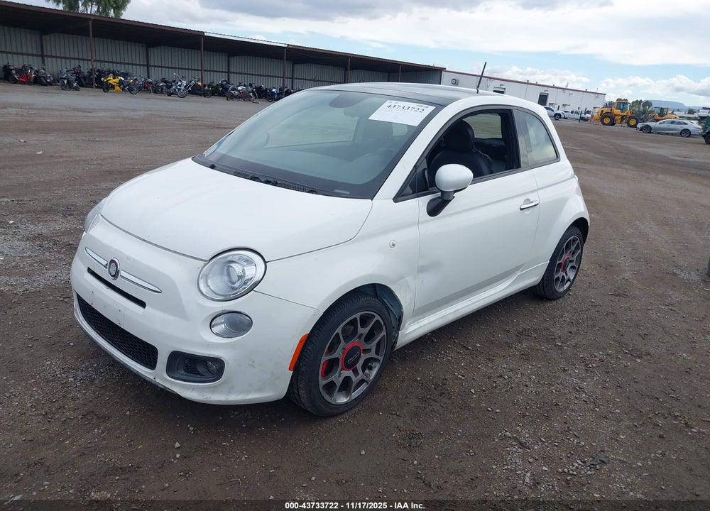 2015 FIAT 500 SPORT VIN: 3C3CFFBR4FT501774