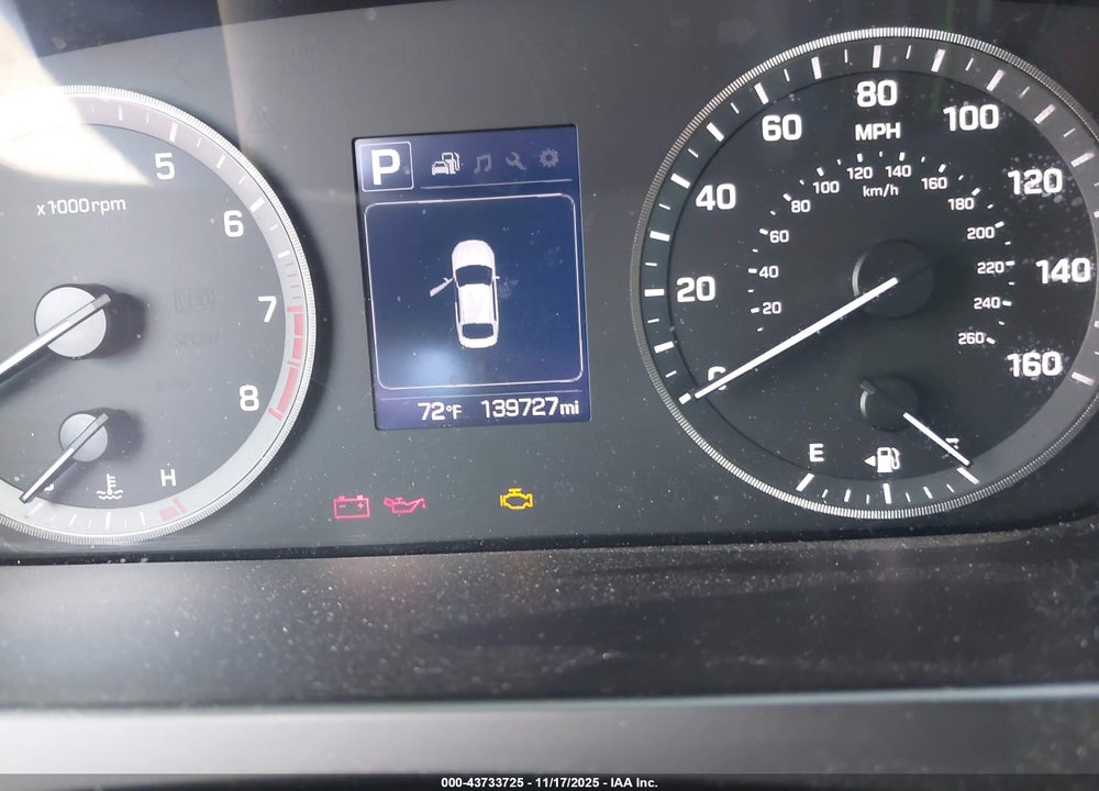 2017 HYUNDAI SONATA LIMITED VIN: 5NPE34AF1HH507155