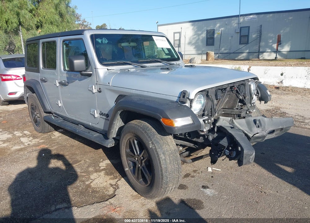 2022 JEEP WRANGLER UNLIMITED SPORT ALTITUDE 4X4 VIN: 1C4HJXDG2NW268973