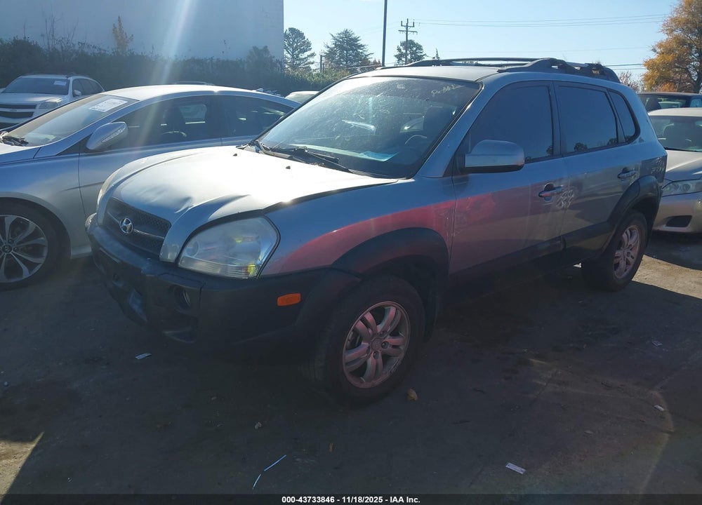 2007 HYUNDAI TUCSON LIMITED/SE VIN: KM8JN12D77U583807