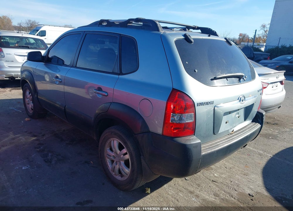 2007 HYUNDAI TUCSON LIMITED/SE VIN: KM8JN12D77U583807