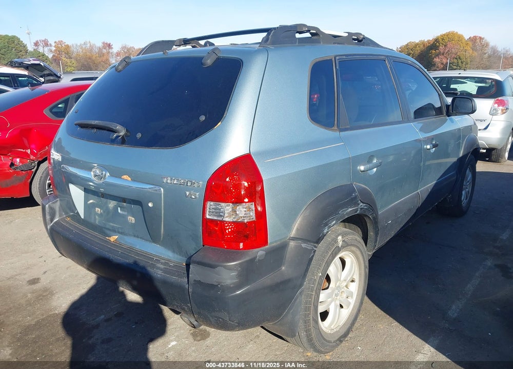 2007 HYUNDAI TUCSON LIMITED/SE VIN: KM8JN12D77U583807