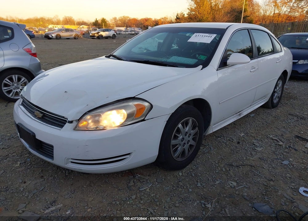 2010 CHEVROLET IMPALA POLICE VIN: 2G1WD5EM9A1199927