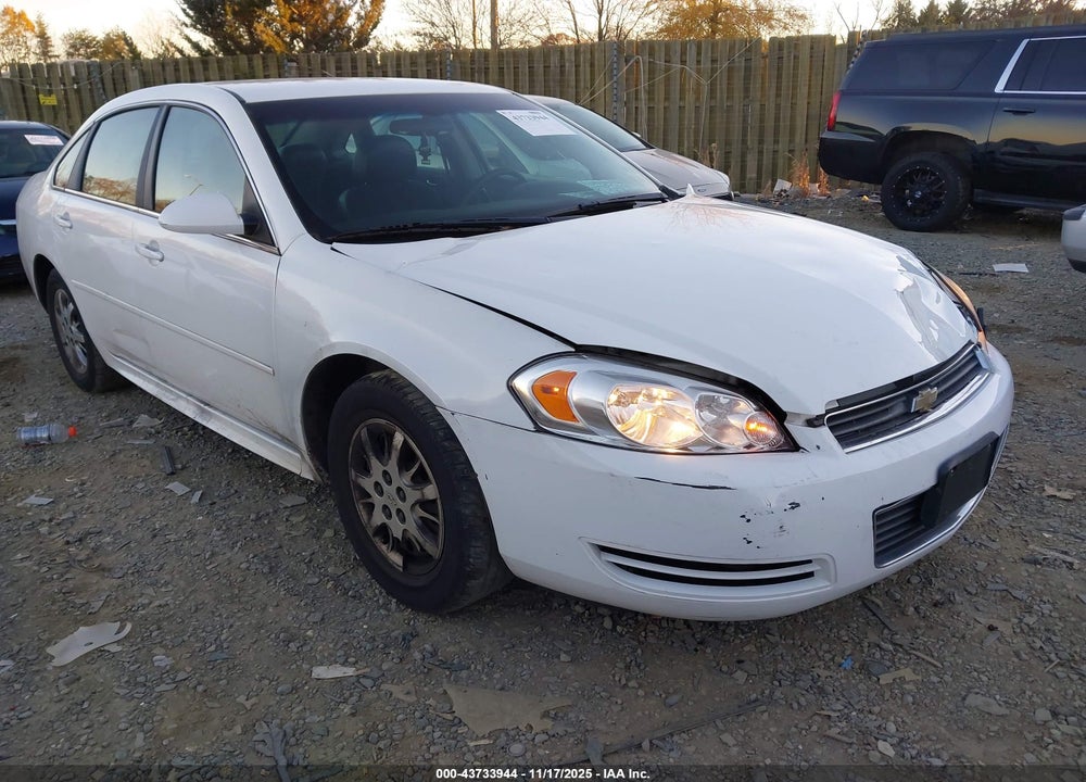 2010 CHEVROLET IMPALA POLICE VIN: 2G1WD5EM9A1199927
