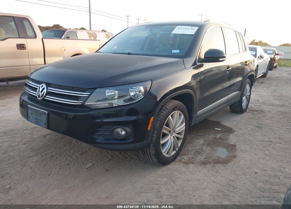 2012 VOLKSWAGEN TIGUAN SE VIN: WVGBV7AX8CW549098