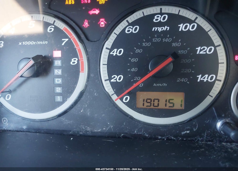2004 HONDA CR-V EX VIN: SHSRD78804U252944