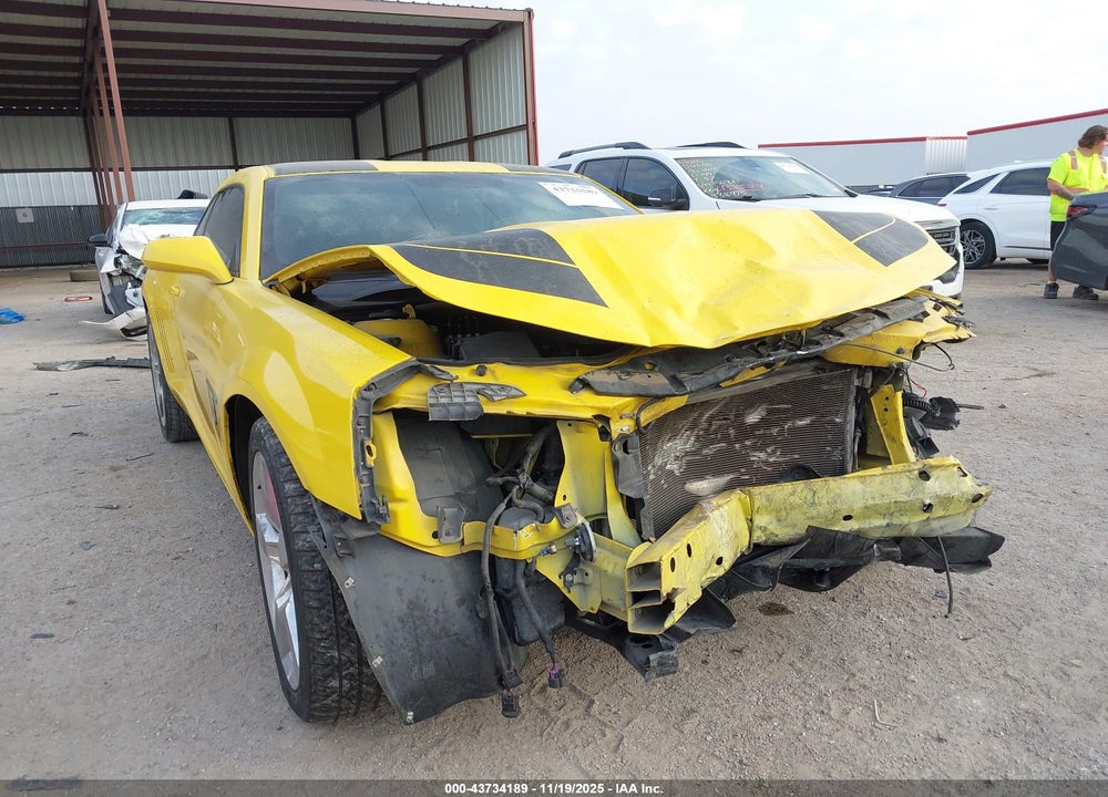 2012 CHEVROLET CAMARO 2LT VIN: 2G1FC1E37C9108547