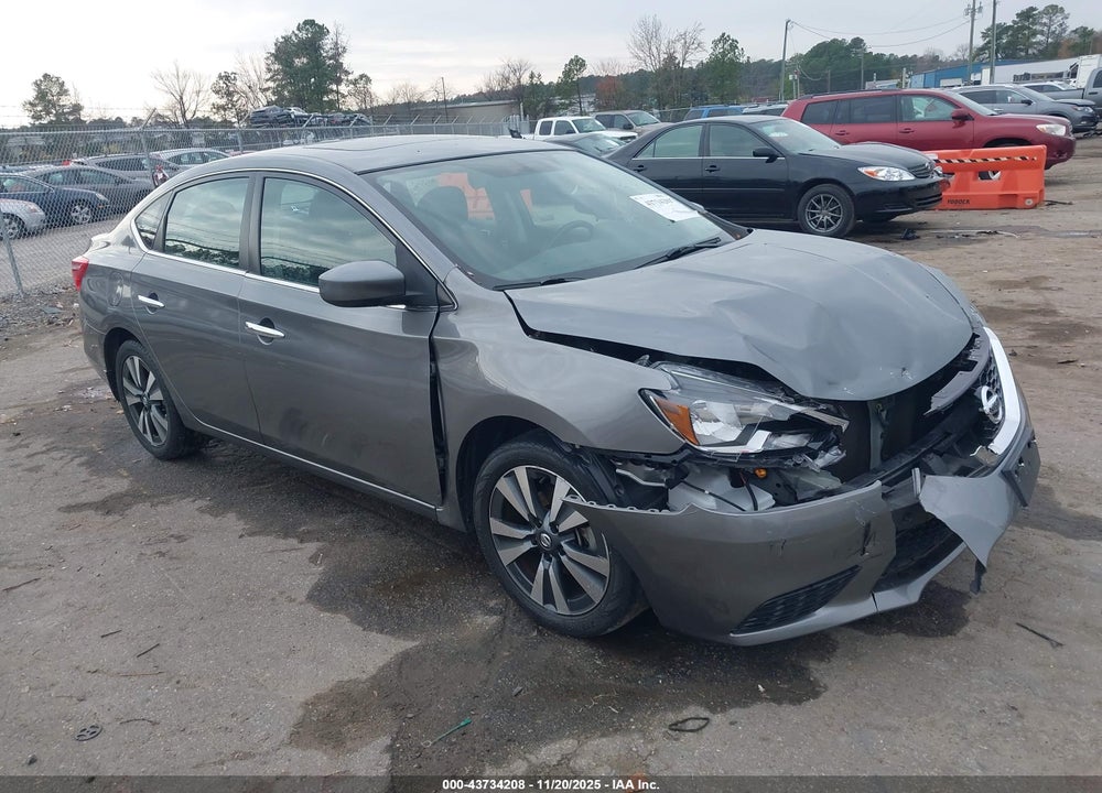 2019 NISSAN SENTRA SV VIN: 3N1AB7AP0KY351540